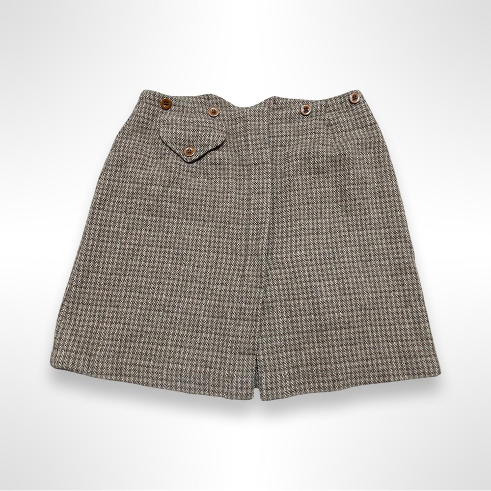 RALPH LAUREN vintage 90s wool mini skirt